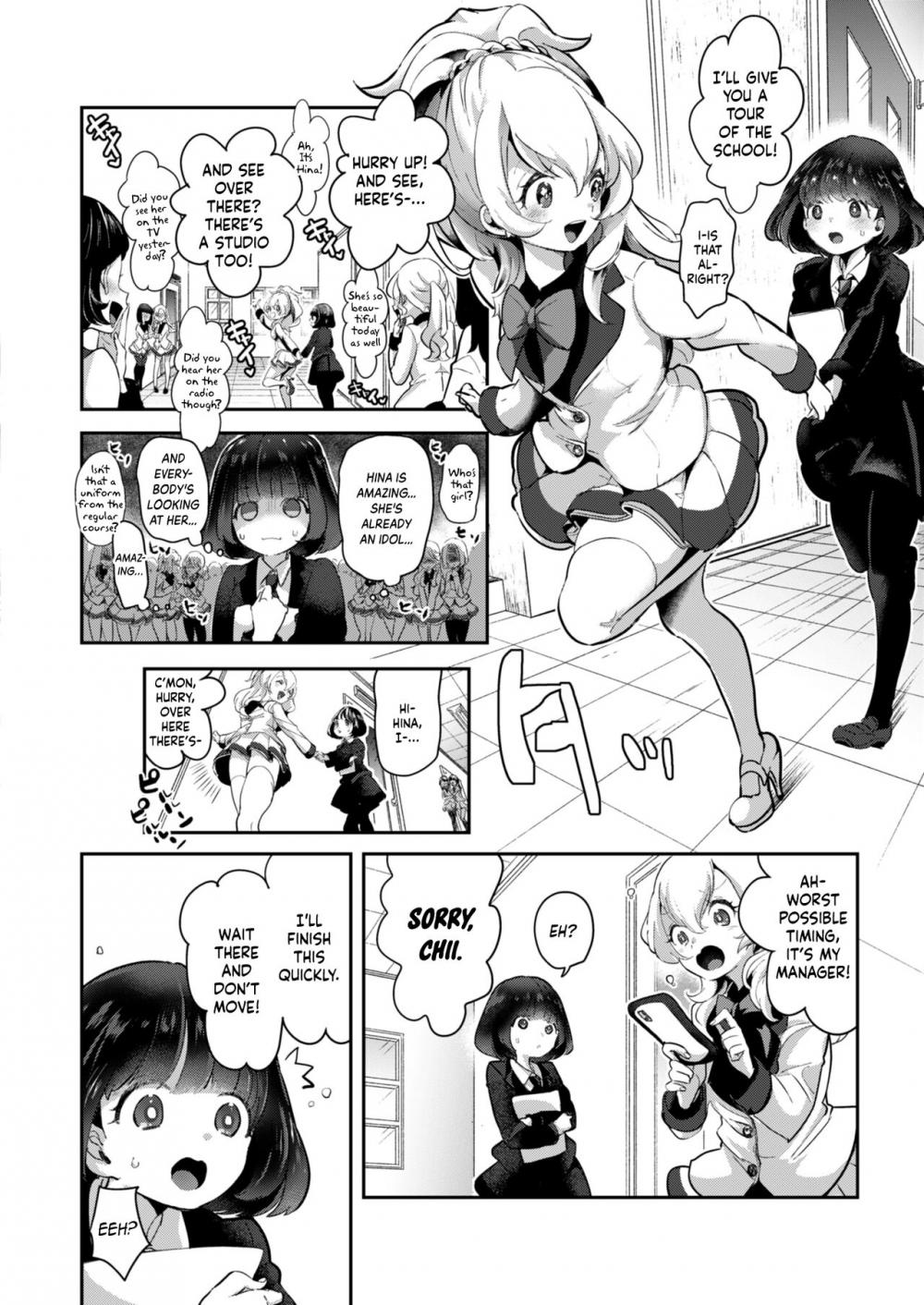 Hentai Manga Comic-Geinou Katsudou wa Yuri Ecchi no Ato de-Chapter 1-4